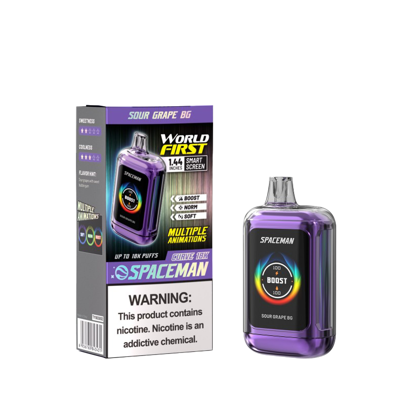 Spaceman Curve 18K SMOK