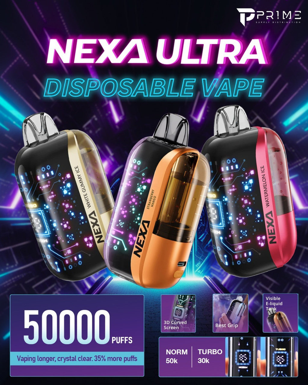 Nexa Ultra 50,000 Puffs Disposable