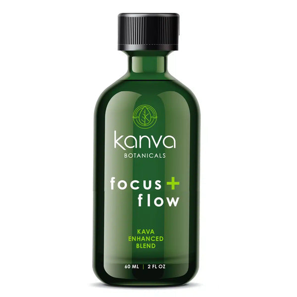 Kanva Botanicals Focus + Flow Kava Kratom Shot 2oz