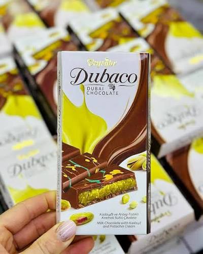 Dubaco Dubai Chocolate Bars 200gr - 6pk
