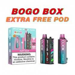 Pyne Pod Click 66K (BOGO 2 Pods) Disposable Vape Starter Kit