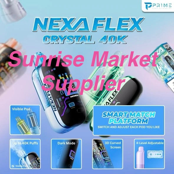 Nexa Flex Crystal Kit Disposable | 40K Puffs