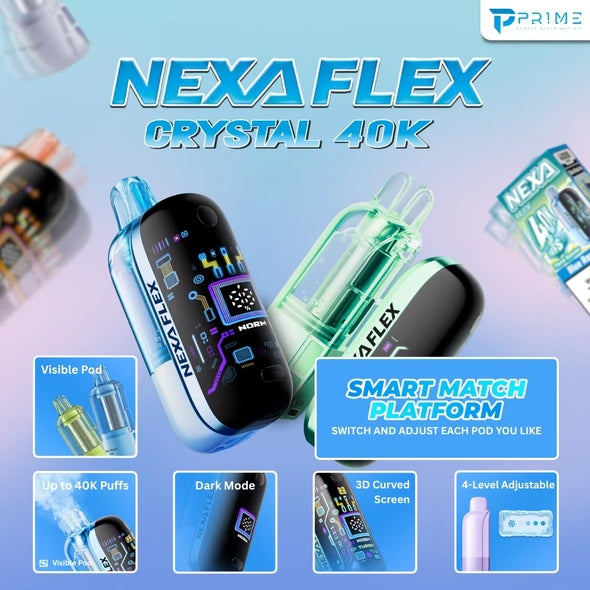 Nexa Flex Crystal Kit Disposable | 40K Puffs
