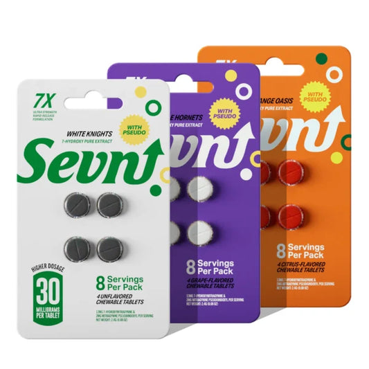 Sevn 7X Ultra Strength 7 Hydroxy + Pseudo Rapid Release Tablets (30MG)
