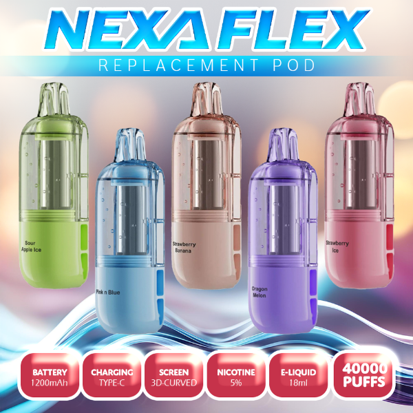NEXA FLEX FLAVOR BOOSTER PODS 2 PACK POD ONLY